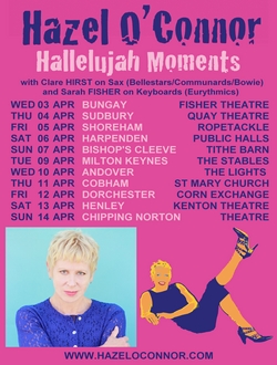 Hazel O'Connor Hallelujah Moments 2019 Hazel O'Connor Hallelujah Moments 2019