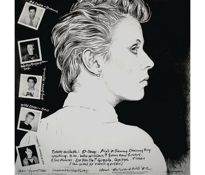 Hazel O'Connor - Sons And Lovers - Back Cover