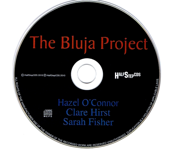 Hazel O'Connor - The Bluja Project - Disk
