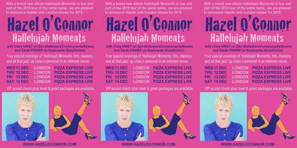 Hazel O'Connor Official Home