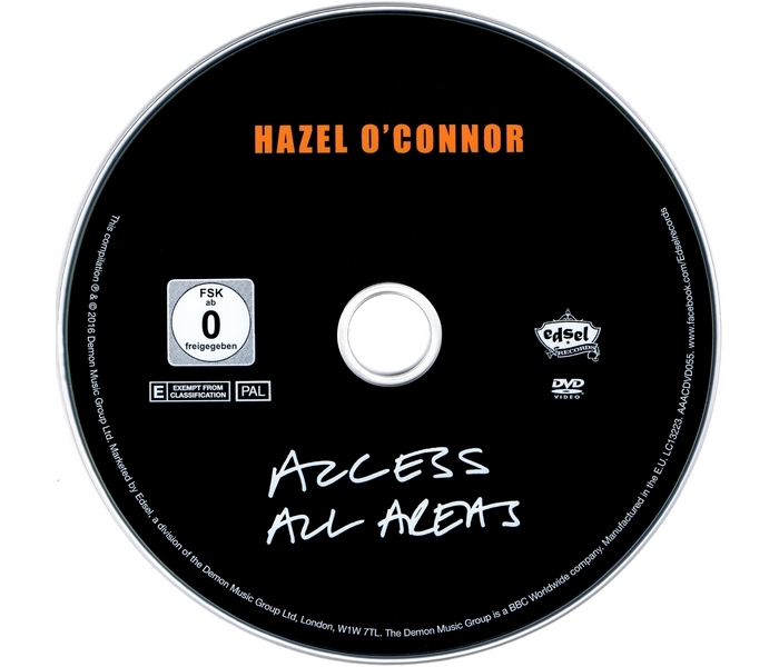 Hazel O'Connor - Access All Areas - DVD