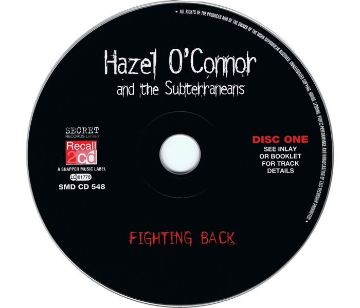 Hazel O'Connor - Fighting Back - Side 1