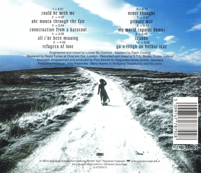 Hazel O'Connor - Private Wars - Back Cover